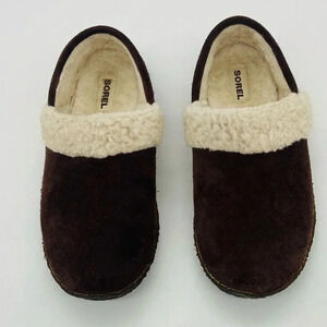 Sorel Women’s Suede Brown Slippers Size 11